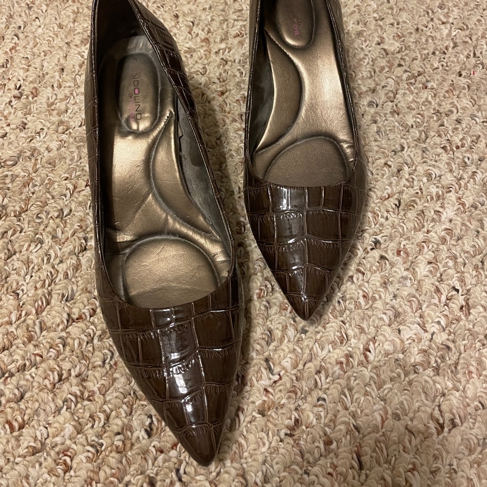 Chocolate Brown Alligator Shoes